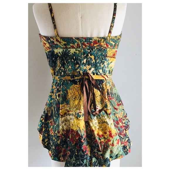 ⭐️Tracy Reese Silk Print Removable Strap Camisole - Picture 8 of 8